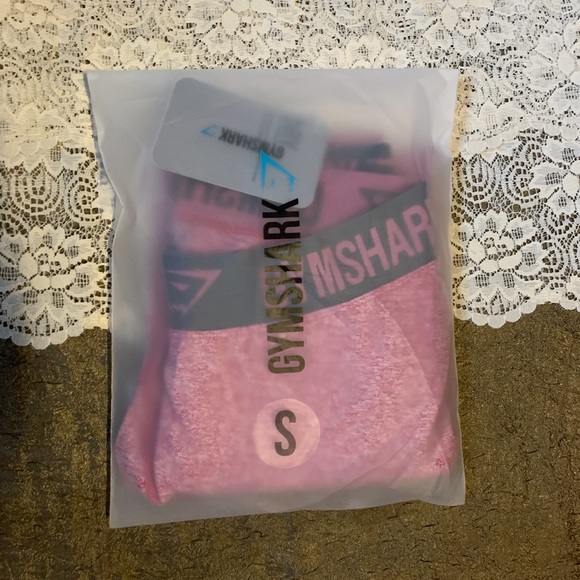 Gymshark flex leggings Dusky Pink Marl/Charcoal - Picture 5 of 6